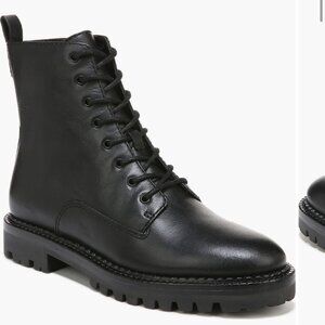 Vince Combat Boots Woman's Black Boots
